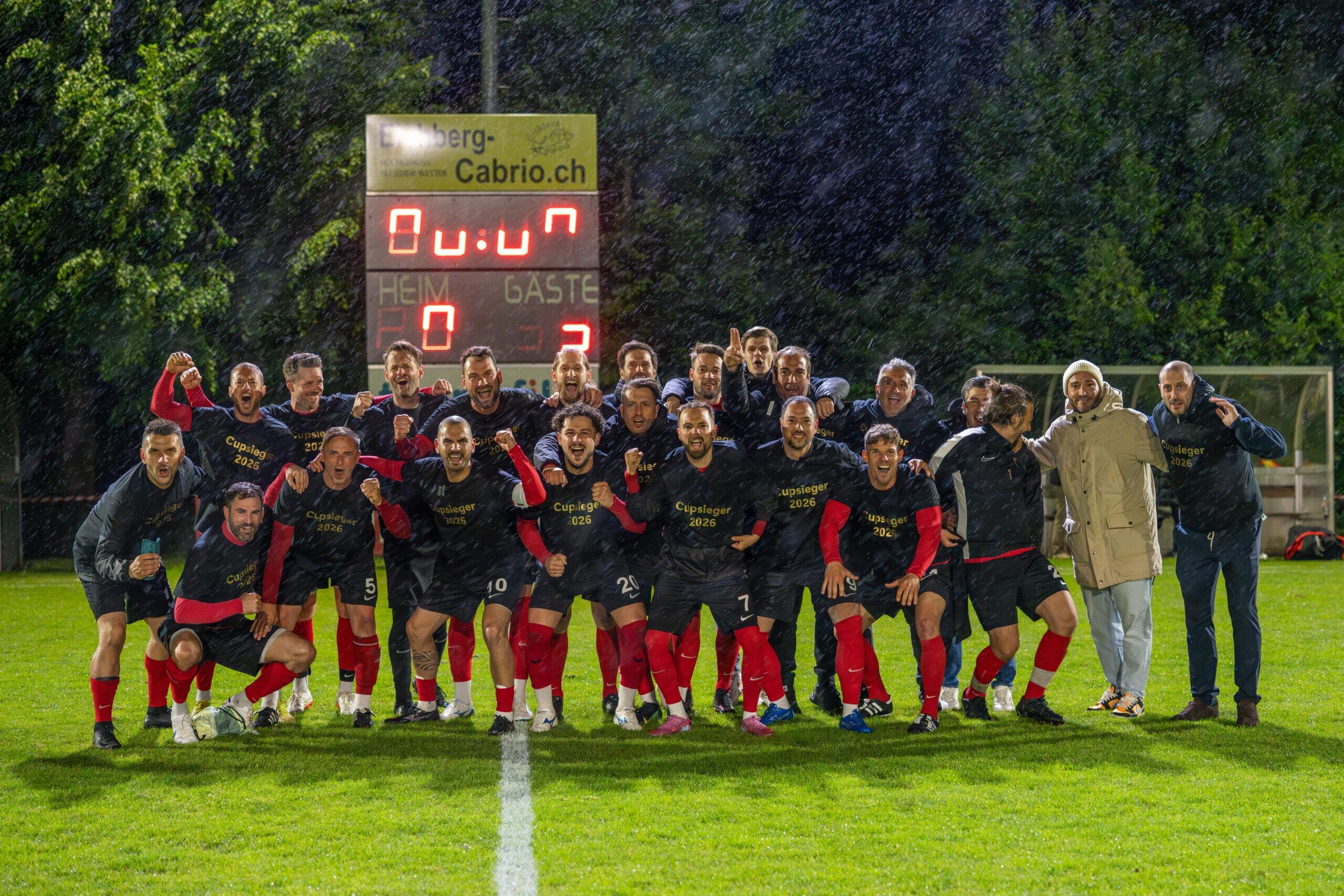 Unsere Senioren 30+ sind Aargauer Cup-Sieger – FC Rothrist